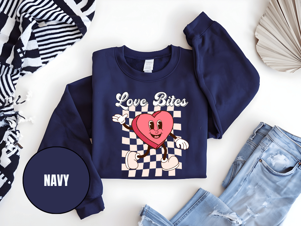 "Love Bites" Valentine's Day (Gildan 18000) VD046
