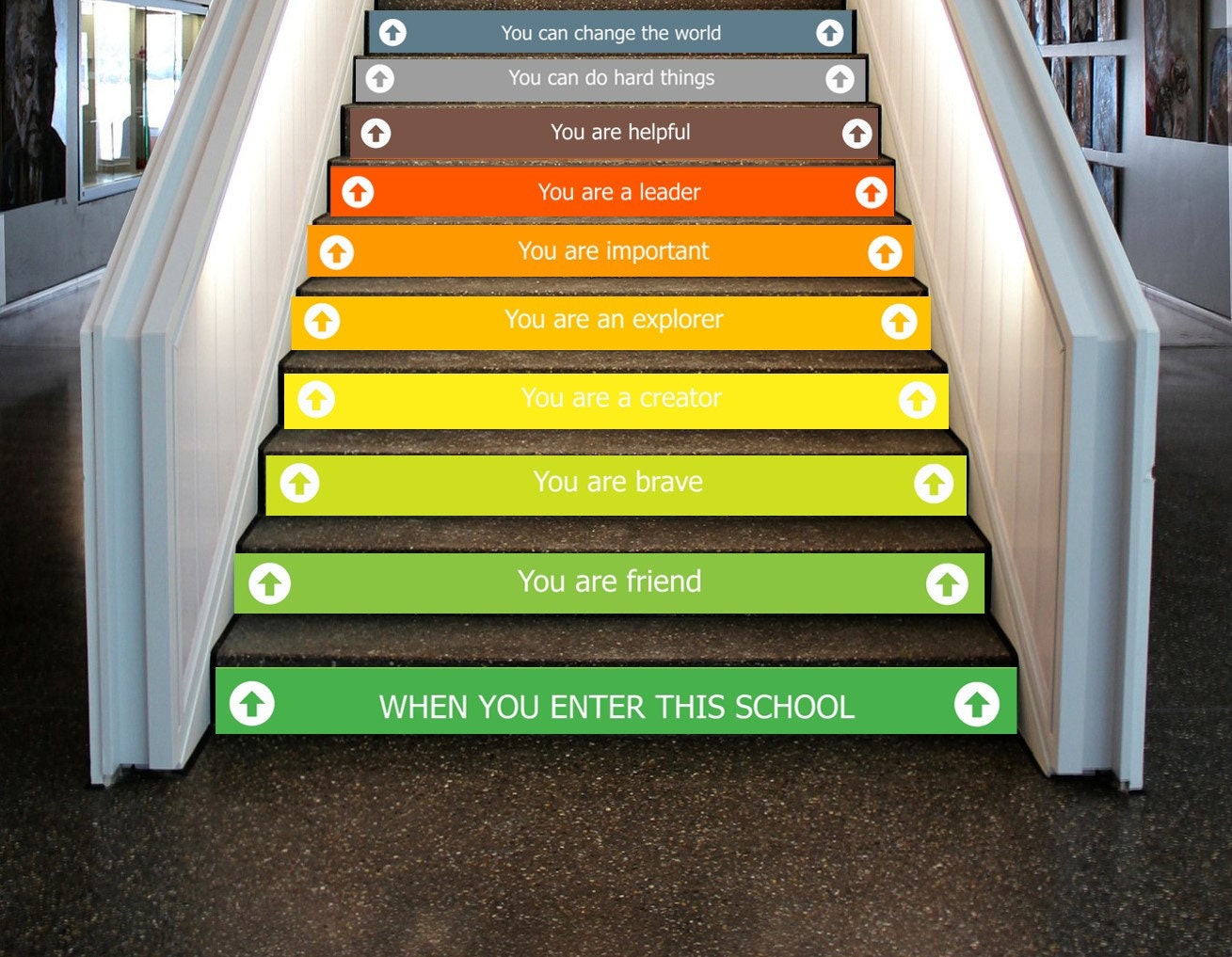Educational Motivational decor, custom motivation classroom decor, school decor, school decoration, classroom rules decals