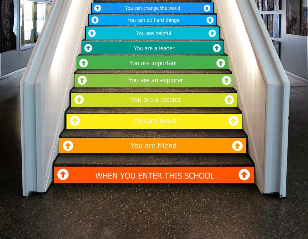 Educational Motivational decor, custom motivation classroom decor, school decor, school decoration, classroom rules decals