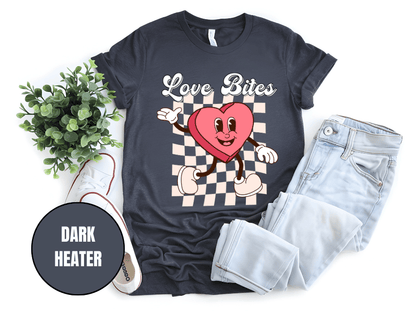 "Love Bites , Valentine's Day" T-Shirt, (Gildan 5000) VD046