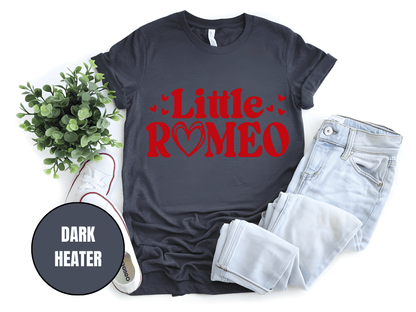 "Little Romeo, Valentine's Day" T-Shirt, (Gildan 5000) VD057