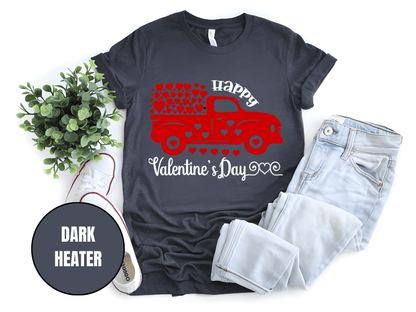 "Happy Valentine's day" T-Shirt, (Gildan 5000) VD006