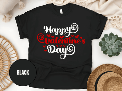 "Happy Valentine's day" T-Shirt, (Gildan 5000) VD008