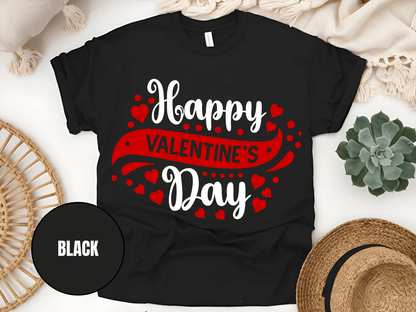 "Happy Valentine's day" T-Shirt, (Gildan 5000) VD003