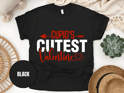 "Cupid's Cutest Valentine's day" T-Shirt, (Gildan 5000) VD018