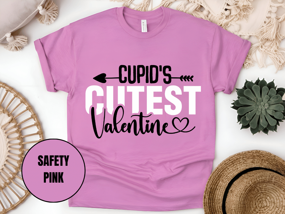 "Cupid's Cutest Valentine's day" T-Shirt, (Gildan 5000) VD018