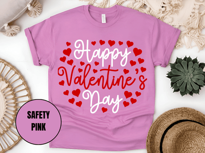 "Happy Valentine's day" T-Shirt, (Gildan 5000) VD010