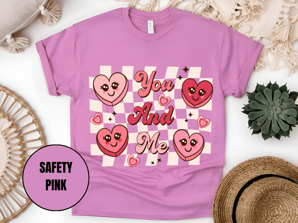 "You And Me, Valentine's Day" T-Shirt, (Gildan 5000) VD050