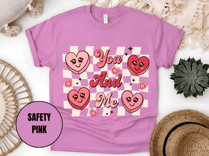 "You And Me, Valentine's Day" T-Shirt, (Gildan 5000) VD050