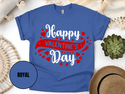 "Happy Valentine's day" T-Shirt, (Gildan 5000) VD003