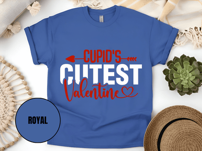 "Cupid's Cutest Valentine's day" T-Shirt, (Gildan 5000) VD018