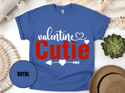"Valentine Cutie, Valentine's Day" T-Shirt, (Gildan 5000) VD028