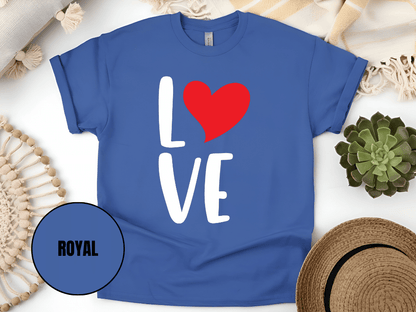 "Love Valentine's day" T-Shirt, (Gildan 5000) VD013