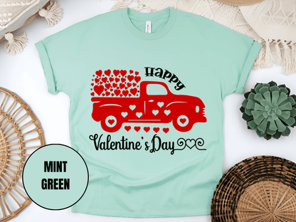"Happy Valentine's day" T-Shirt, (Gildan 5000) VD006