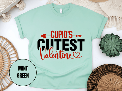 "Cupid's Cutest Valentine's day" T-Shirt, (Gildan 5000) VD018
