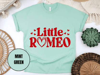 "Little Romeo, Valentine's Day" T-Shirt, (Gildan 5000) VD057
