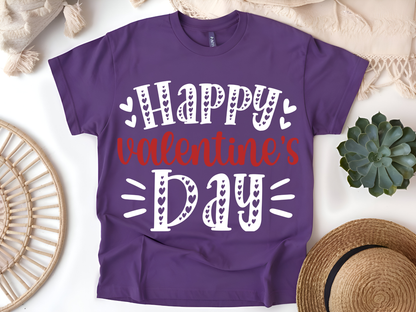 "Happy Valentine's day" T-Shirt, (Gildan 5000) VD001