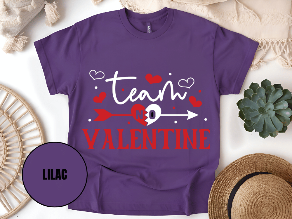 "Team Valentine, Valentine's Day" T-Shirt, (Gildan 5000) VD031