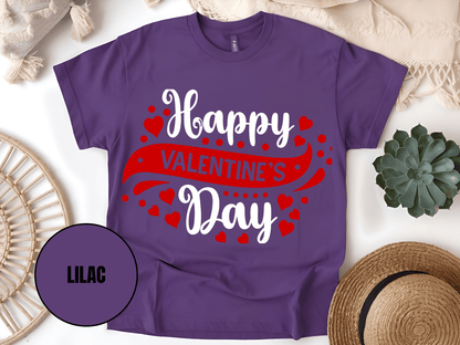"Happy Valentine's day" T-Shirt, (Gildan 5000) VD003