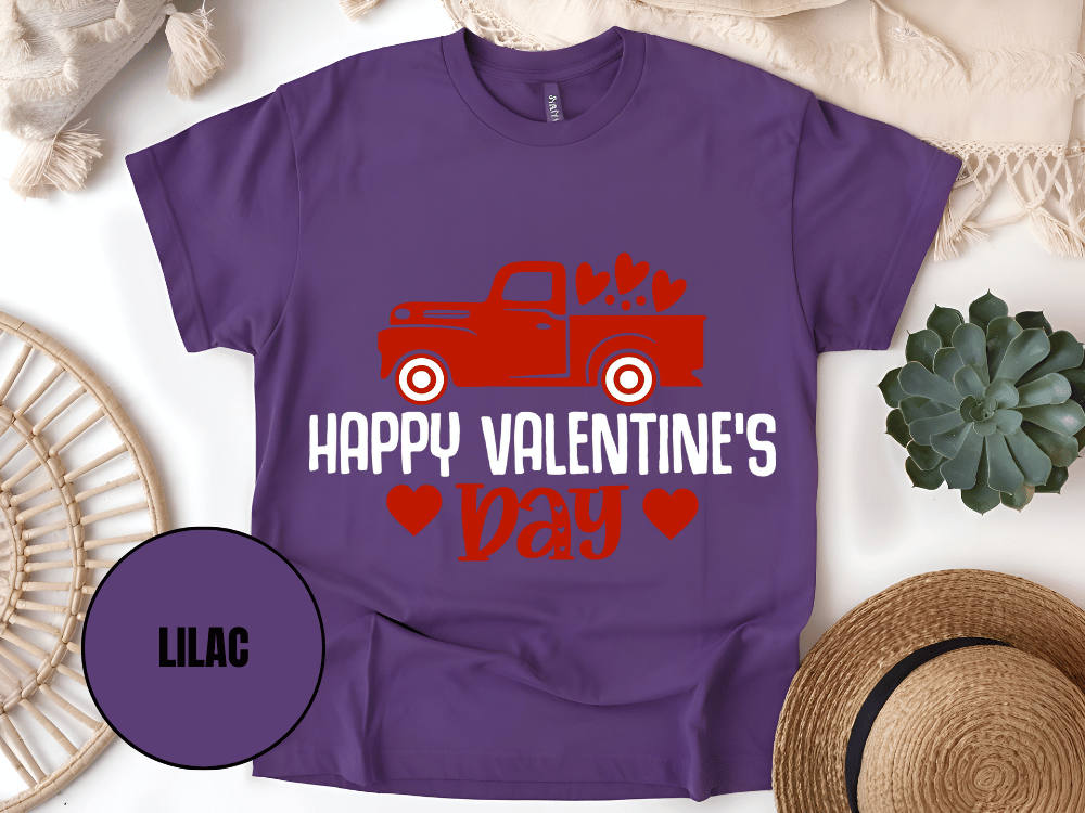 "Happy Valentine's day" T-Shirt, (Gildan 5000) VD020