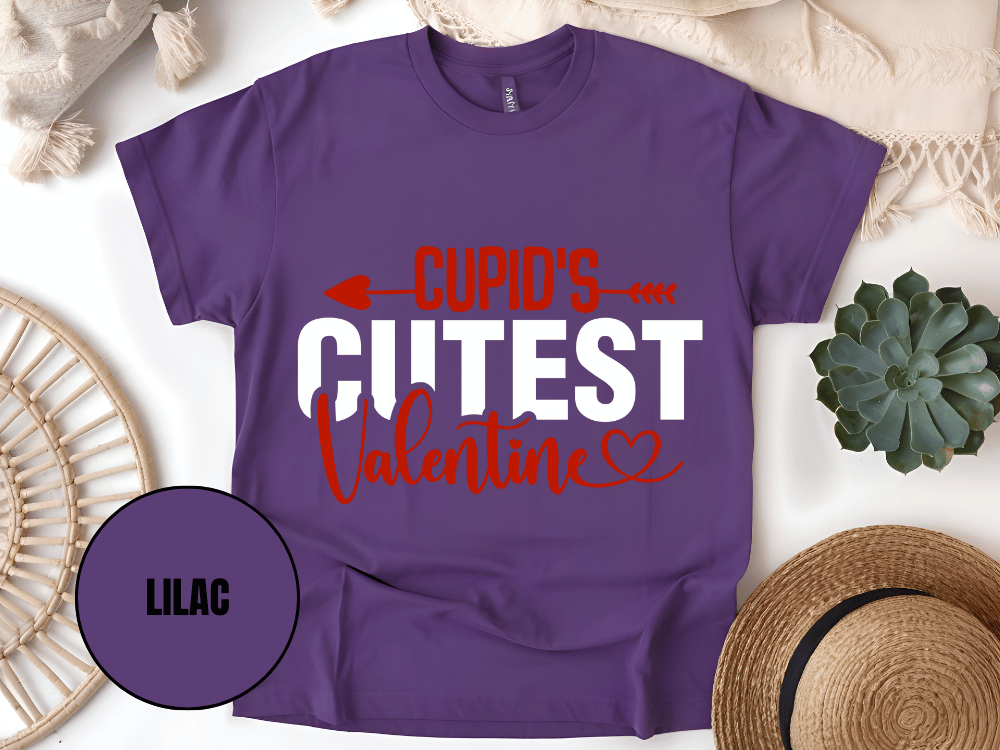 "Cupid's Cutest Valentine's day" T-Shirt, (Gildan 5000) VD018