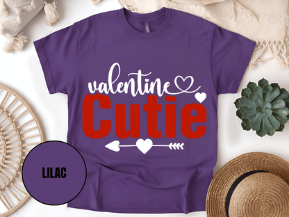 "Valentine Cutie, Valentine's Day" T-Shirt, (Gildan 5000) VD028