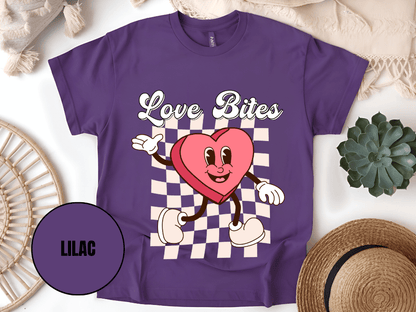 "Love Bites , Valentine's Day" T-Shirt, (Gildan 5000) VD046