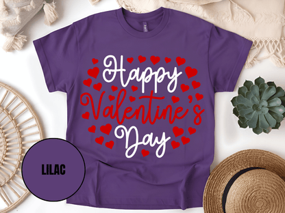 "Happy Valentine's day" T-Shirt, (Gildan 5000) VD010