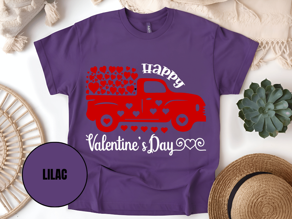 "Happy Valentine's day" T-Shirt, (Gildan 5000) VD006