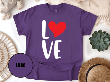 "Love Valentine's day" T-Shirt, (Gildan 5000) VD013