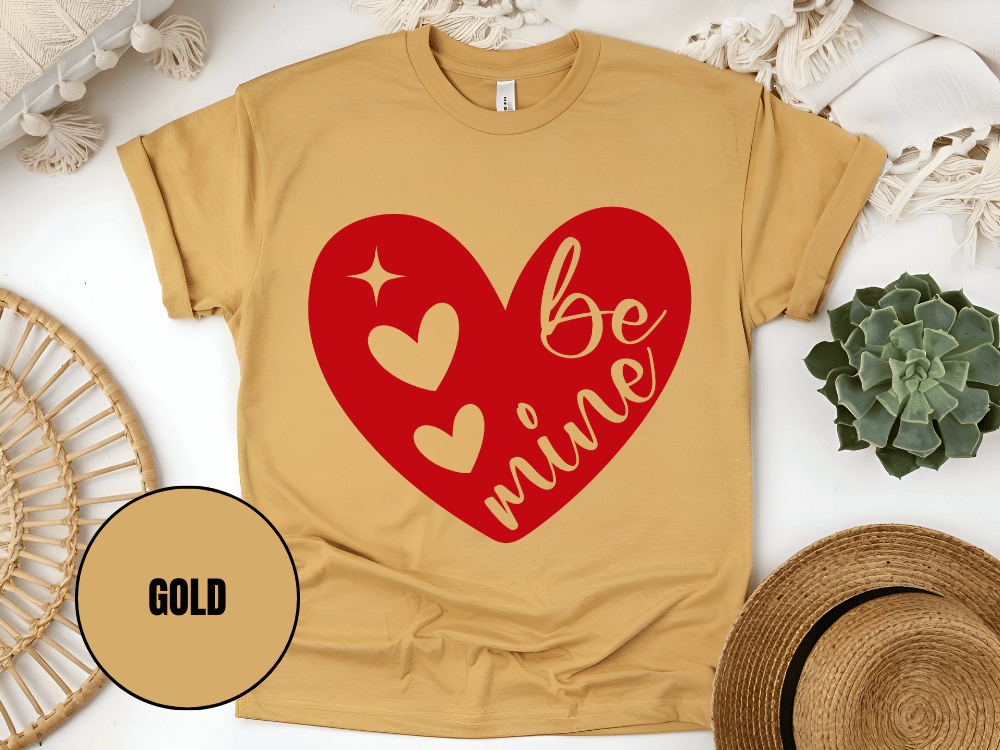"Be Mine, Valentine's Day" T-Shirt, (Gildan 5000) VD055