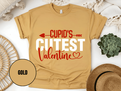 "Cupid's Cutest Valentine's day" T-Shirt, (Gildan 5000) VD018