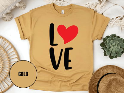 "Love Valentine's day" T-Shirt, (Gildan 5000) VD013