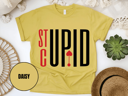 "Stupid Cupid, Valentine's Day" T-Shirt, (Gildan 5000) VD029