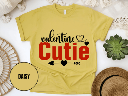 "Valentine Cutie, Valentine's Day" T-Shirt, (Gildan 5000) VD028