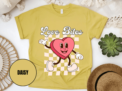 "Love Bites , Valentine's Day" T-Shirt, (Gildan 5000) VD046