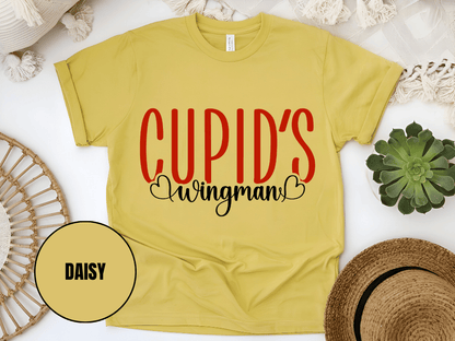 "Cupid's Wingman, Valentine's day" T-Shirt, (Gildan 5000) VD017