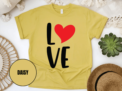 "Love Valentine's day" T-Shirt, (Gildan 5000) VD013