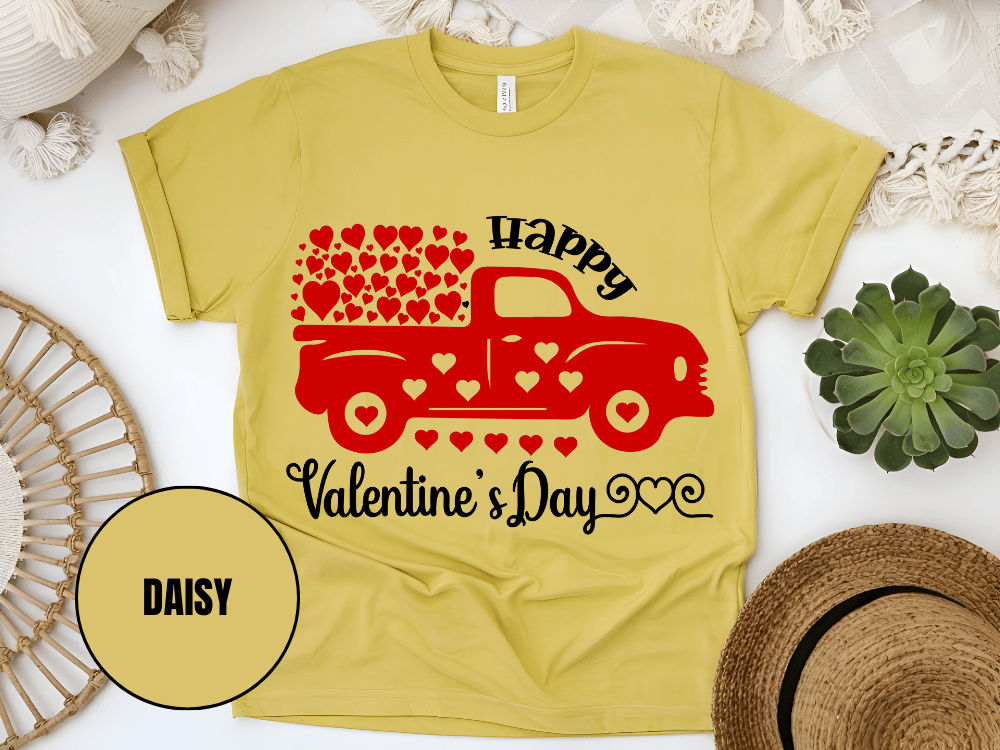 "Happy Valentine's day" T-Shirt, (Gildan 5000) VD006