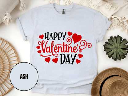 "Happy Valentine's day" T-Shirt, (Gildan 5000) VD007