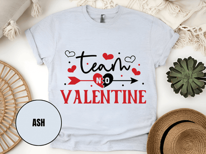 "Team Valentine, Valentine's Day" T-Shirt, (Gildan 5000) VD031