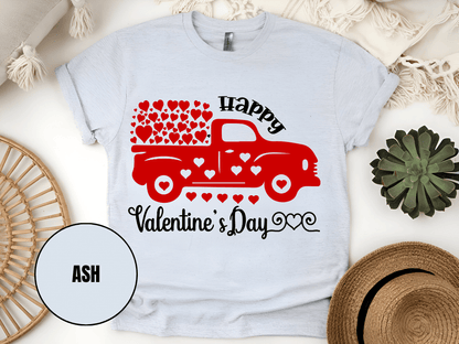 "Happy Valentine's day" T-Shirt, (Gildan 5000) VD006