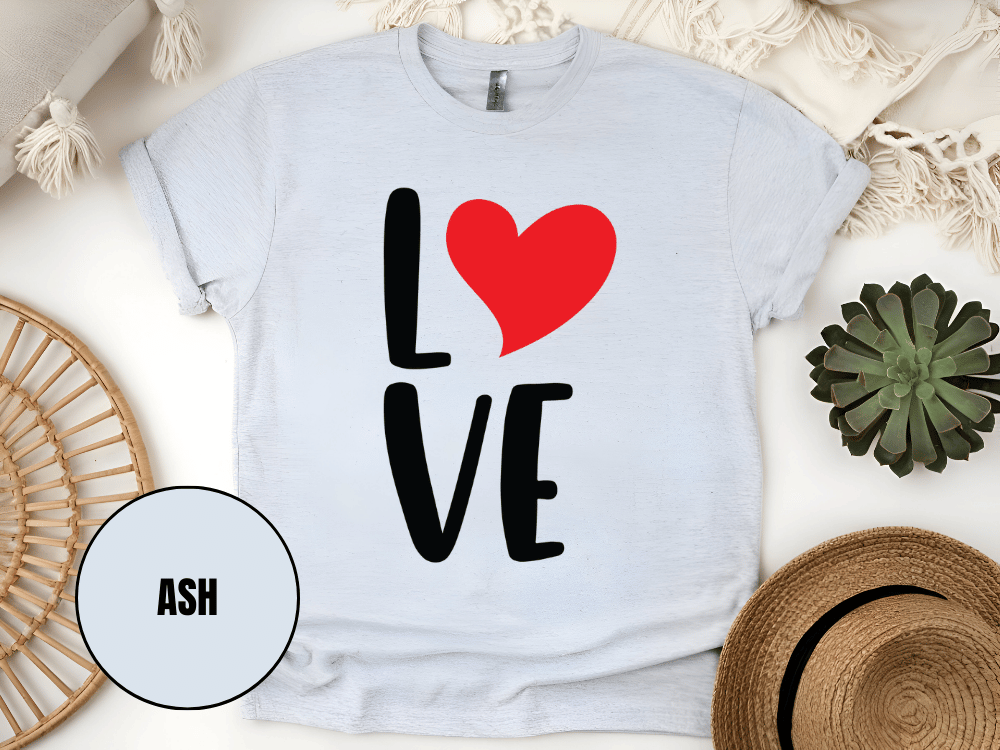 "Love Valentine's day" T-Shirt, (Gildan 5000) VD013