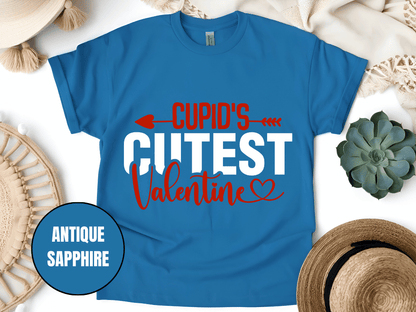 "Cupid's Cutest Valentine's day" T-Shirt, (Gildan 5000) VD018