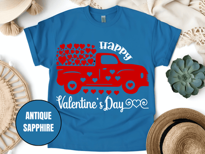 "Happy Valentine's day" T-Shirt, (Gildan 5000) VD006