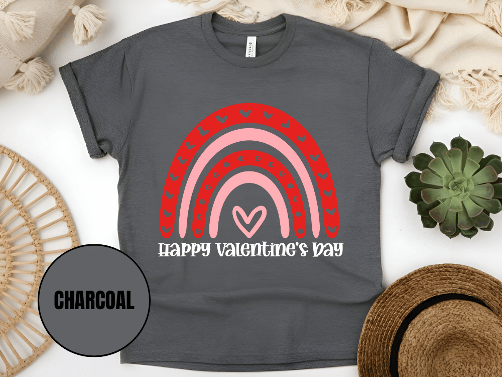 "Happy Valentine's day" T-Shirt, (Gildan 5000) VD005