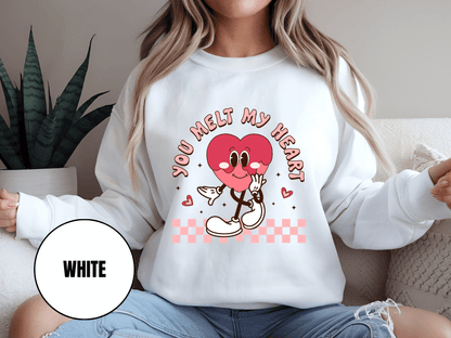 "You Melt My Heart" Valentine's Day (Gildan 18000) VD051