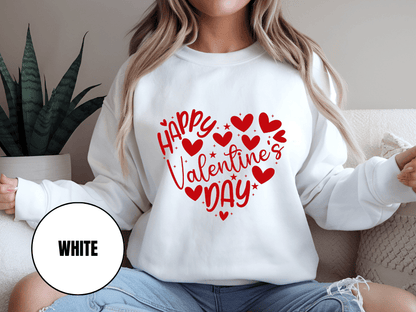 "Happy Valentine's Day" Valentine's Day (Gildan 18000) VD063