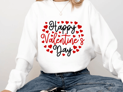 "Happy Valentine's Day" Valentine's Day (Comfort Color) VDS010