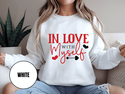 "In Love With Myself", Valentine's Day (Gildan 18000) VD036